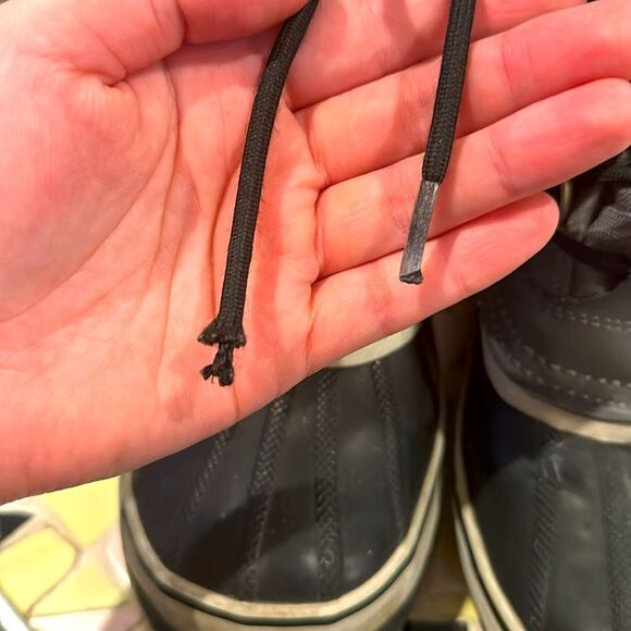 SOREL Women’s Winter Carnival Snow Boots in Quarry Gray Size 7.5 Fur on Top - Picture 9 of 10